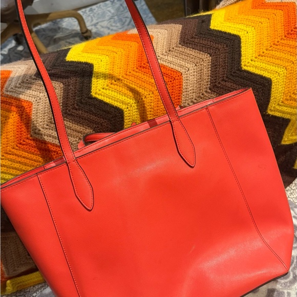 Kate Spade Vibrant Orange Tote Bag - Picture 5 of 5